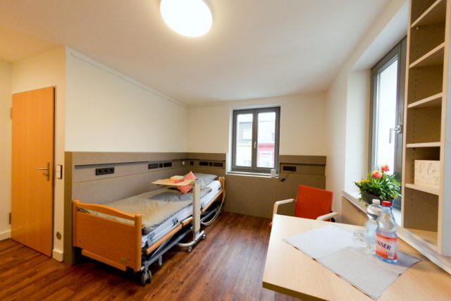 Neue Zimmer des Hospiz Krefelds